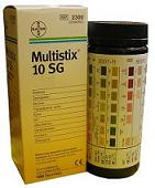 Тест-полоски Multistix 10 SG (Мультистикс) по цене 990руб. (Мединст (812)324-27-16)